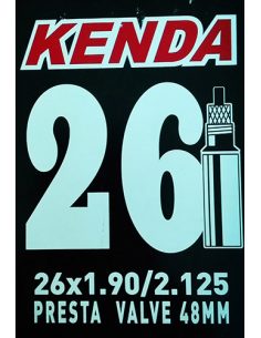 Cam. kenda mtb 26x1.90/2.125 v/presta 48 mm