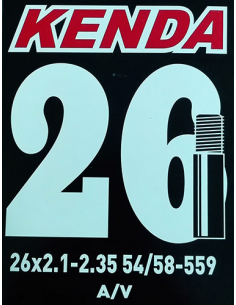 Camara kenda mtb 26x2.1-2.35 v/schr