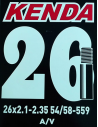 Camara kenda mtb 26x2.1-2.35 v/schr