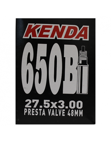 Camara kenda 27.5x2.50/3.00 v/presta 48mm