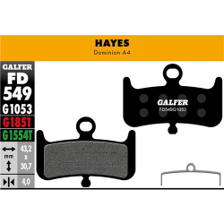 Pastillas fd std hayes dominion a4