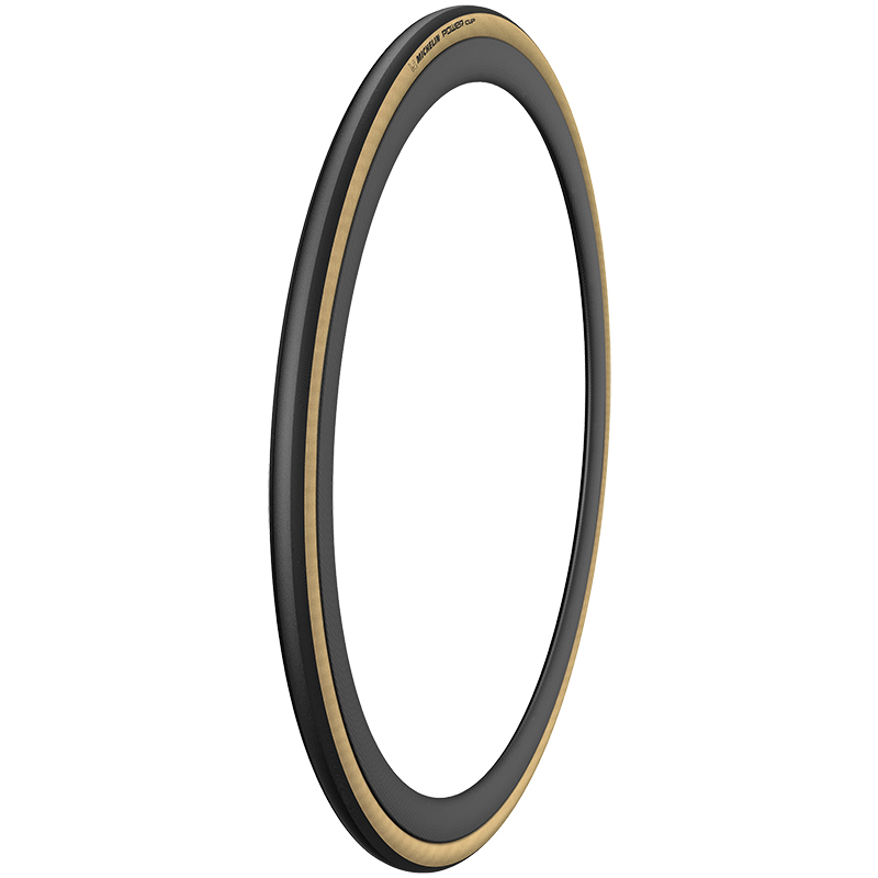 Cubierta 700x28 power cup plegable negro/marron