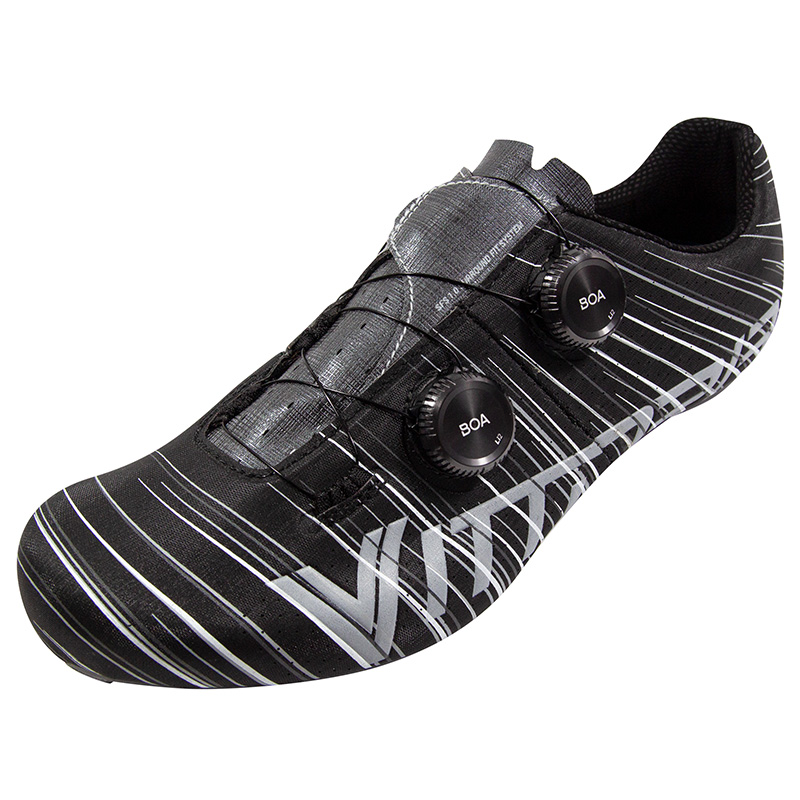 Zapatillas carretera vittoria revolve carbon t-41 negra/gris
