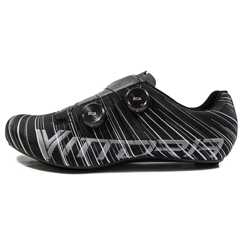 Zapatillas carretera vittoria revolve carbon t-41 negra/gris