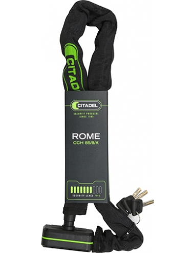 Candado cadena abus citadel rome 75/6/k llave