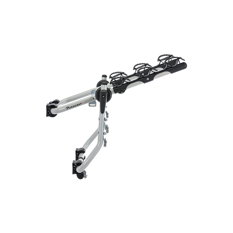 Porta 3 bicis posterior verona acero retractil