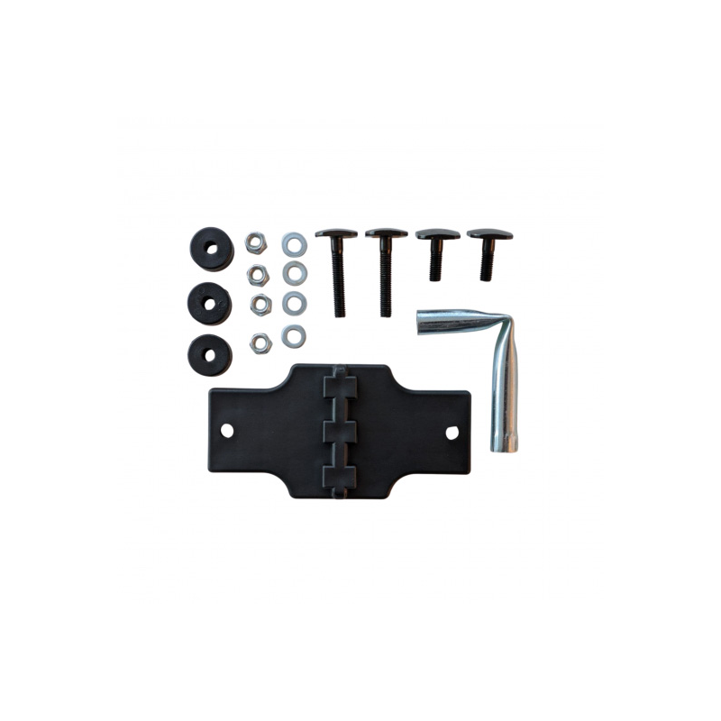 Kit para barra portabicis a "t"