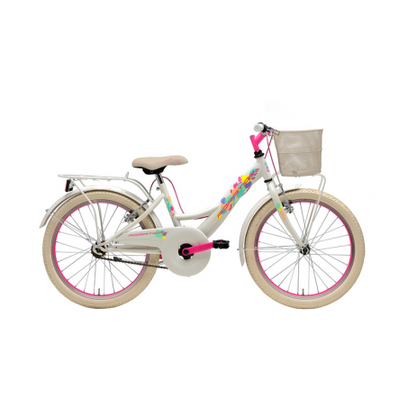 Bicicleta girl 20 1v bimba blanca