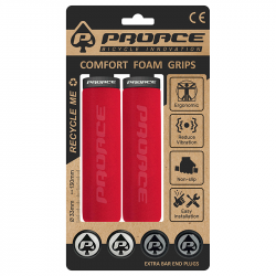 Par puños proace comfort foam (lock on) rojo