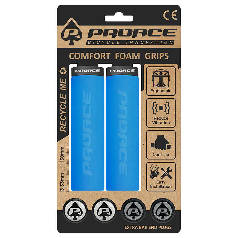 Par puños proace comfort foam (lock on) azul