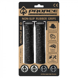 Par puños proace antideslizantes enduro negro (luck on)