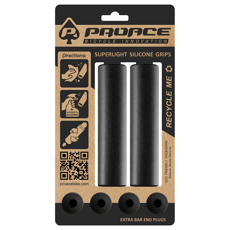 Par puños proace silicona superlight negros