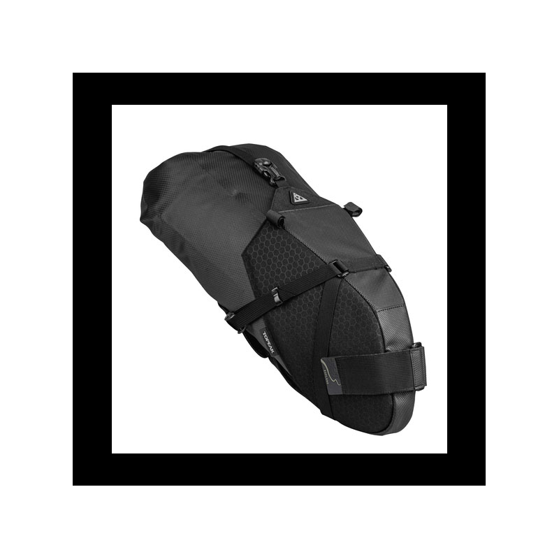 Bolsa backloader topeak 10l negro impermeable