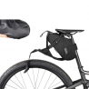 Bolsa backloader topeak 10l negro impermeable