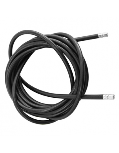 Rollo 30m funda freno 5mm c/teflon negra