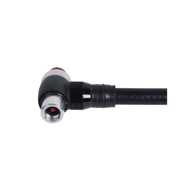 Bomba zefal suspension z shock c/manometro alu plata