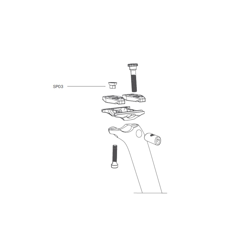 Tuerca onsulada tija deda (superzero, zero100)