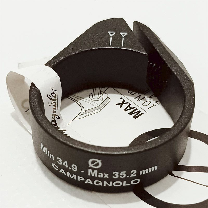 Abrazadera tija sillin campagnolo 34.9