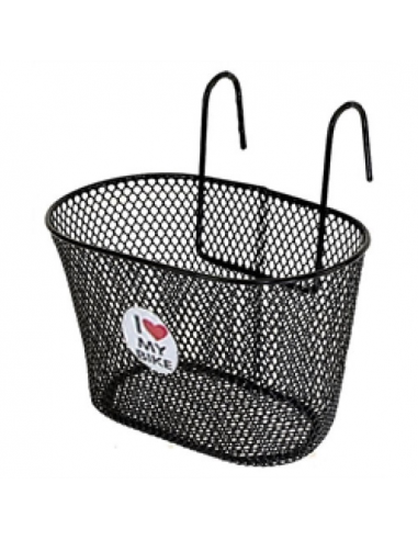 Cesta niño mtb negra metal
