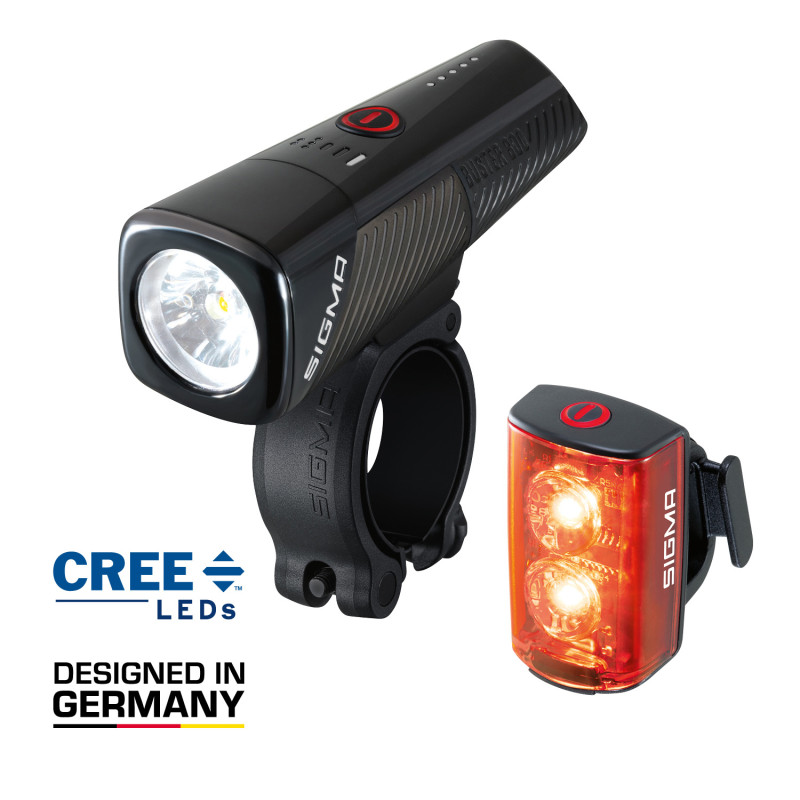 Set buster 800 + luz trasera rl80 usb