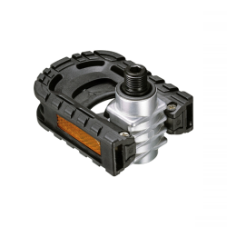 Par pedales plegables aluminio con plantilla de ny