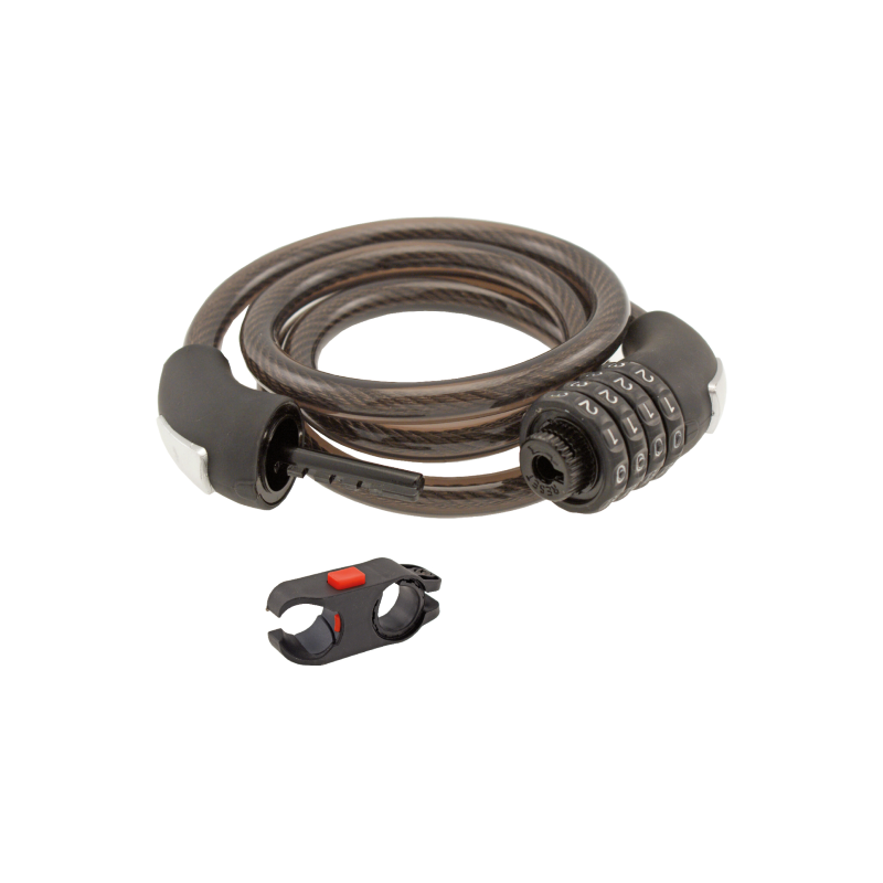 Candado espiral combinacion  12x1200mm.