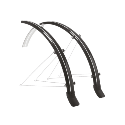 Jgo. guardabarros 28 ancho 48mm negro