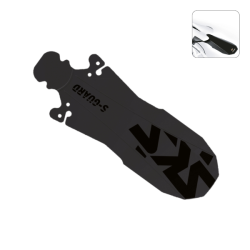 Guardabarro tras. s-guard, 290mm largo, negro