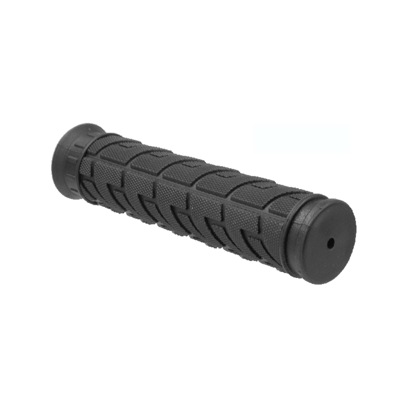 Par puños std mtb, goma suave kraton, 125mm, negro