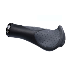 Par puños velo butterfly negro/gris