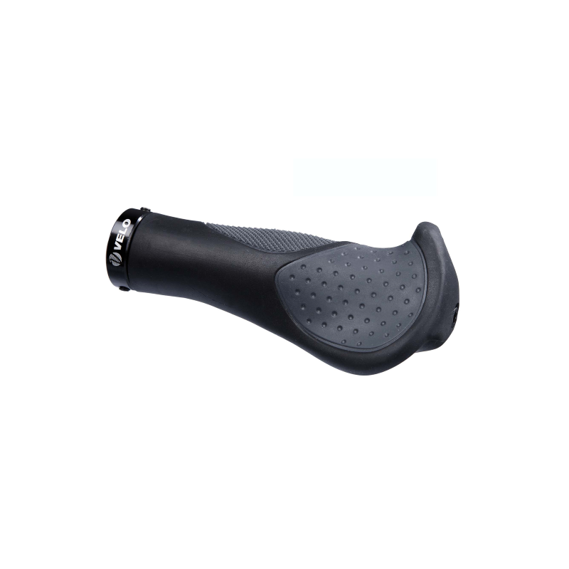 Par puños velo butterfly negro/gris