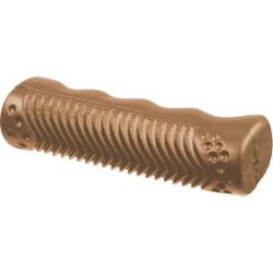 Par puños pvc city bike marron