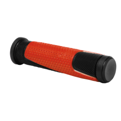 Par puños double d, 125mm, negro/rojo