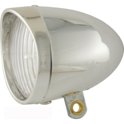 Luz delantera retro  3 led luz blanca, cromado