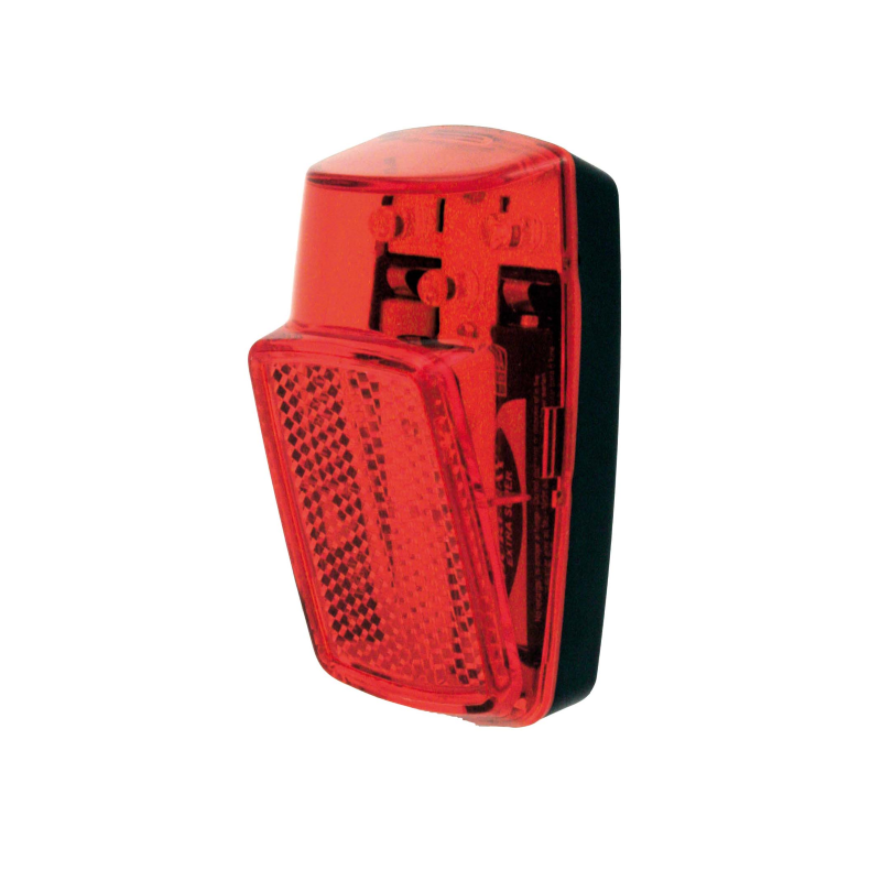 Piloto trasero a pilas al guardabarros, 3 leds oem