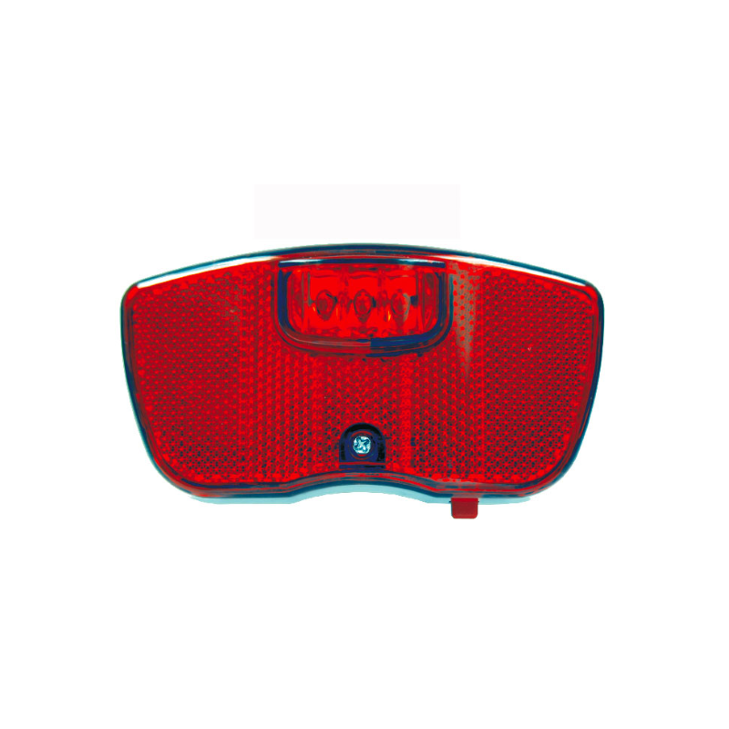 Luz trasera bateria, city-trekking, 3 leds
