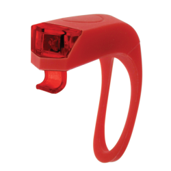 Luz trasera silicona girino, bateria, roja