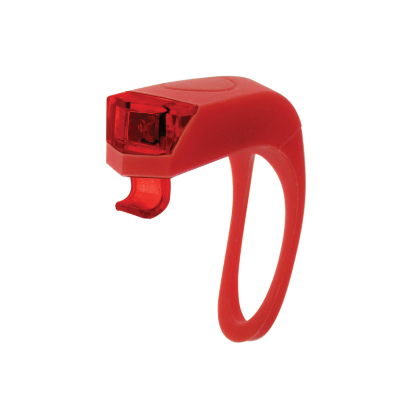 Luz trasera silicona girino, bateria, roja