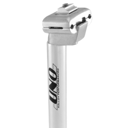 Tija aluminio 25,4x300 plata