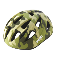 Casco sky infantil camuflaje verde mate t.s