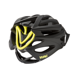 Casco  neutron, in-mould, m, negro y lima