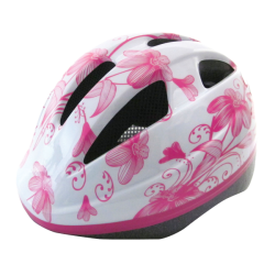Casco infantil flores  out-mould t.s