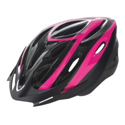 Casco rider out-mould negro/rojo t.m