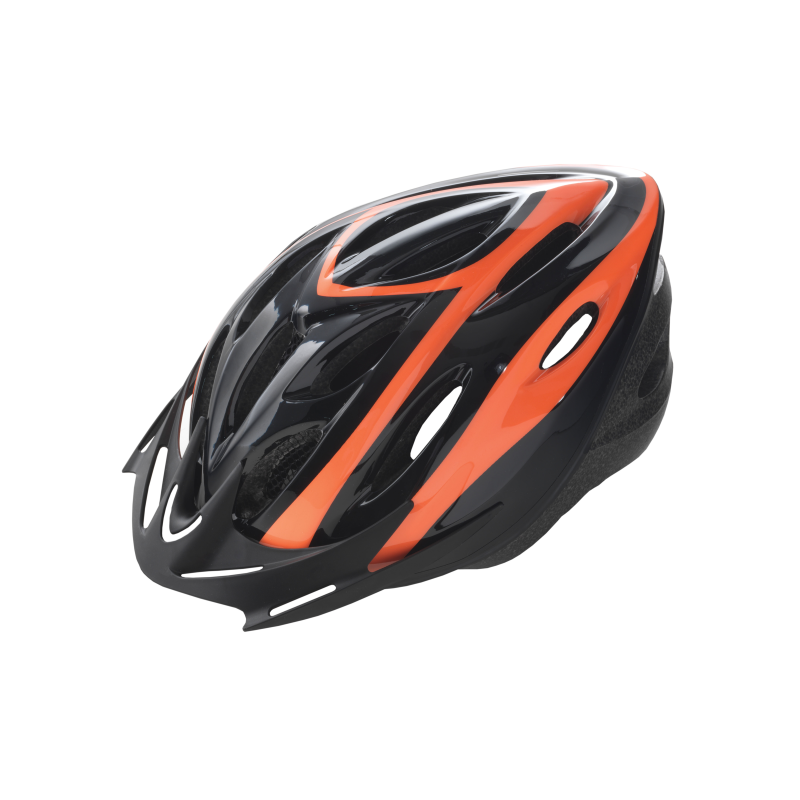 Casco rider out-mould negro/rojo t.l 58-61cm