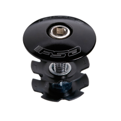 Araña direccion th-874-1 1-1/8 alu negro c/tapa