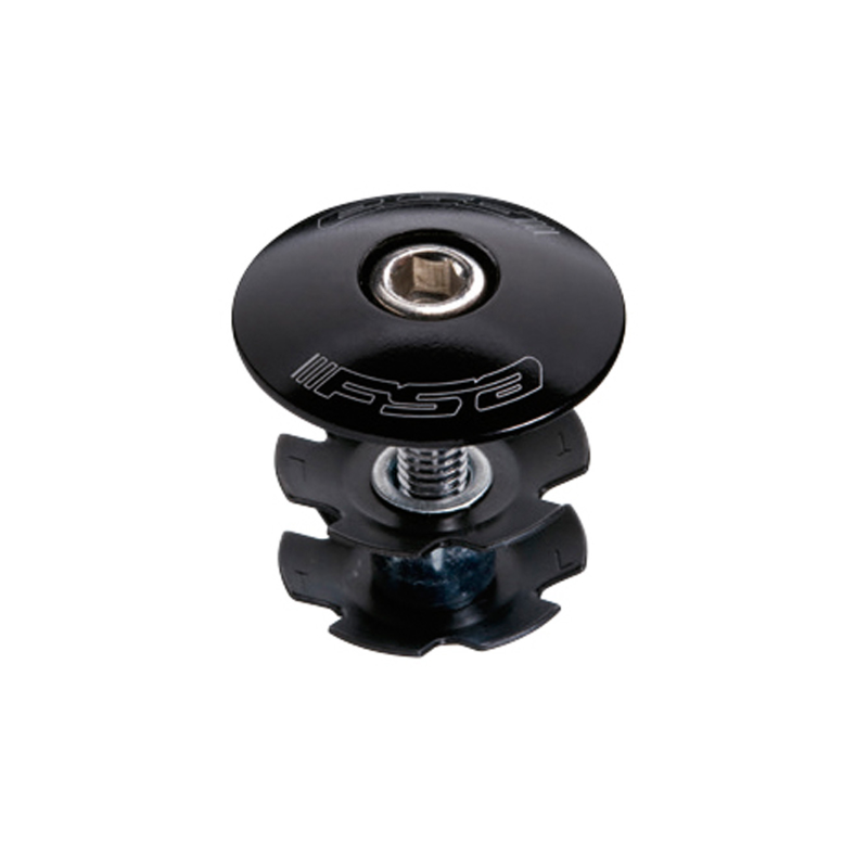 Araña direccion th-874-1 1-1/8 alu negro c/tapa