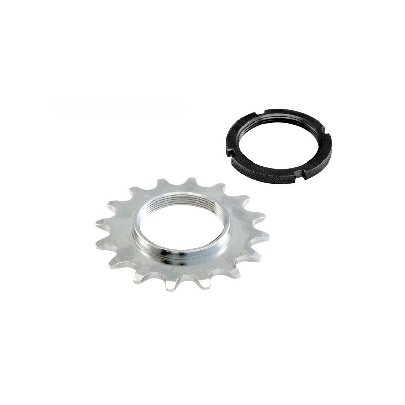 Piñon fixed z18 dientes fijo 3/32 + contratuerca a