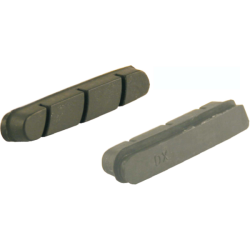 Par goma zapatas recambio universal 55mm negro cam