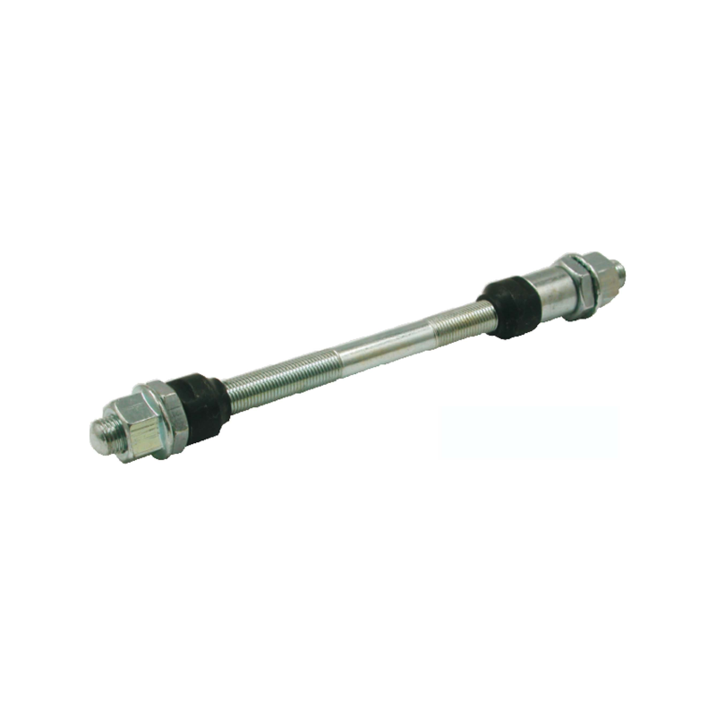 Eje completo carrete macizo trasero mtb rosca 3/8x