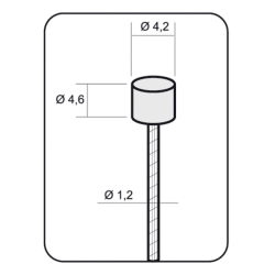 Caja 100 cables cambio 1,1 x 2000 inox slick allig